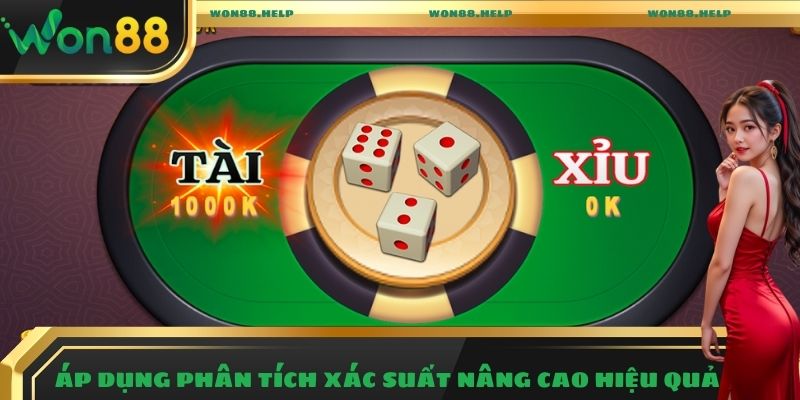 Tài Xỉu Won88 - Tỷ Lệ Thưởng Hấp Dẫn Và Cơ Hội Thắng Cực Cao 5 Áp dụng phân tích xác suất nâng cao hiệu quả