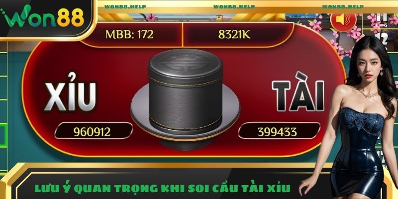 Tài Xỉu Won88 - Tỷ Lệ Thưởng Hấp Dẫn Và Cơ Hội Thắng Cực Cao 6 Lưu ý quan trọng khi soi cầu Tài Xỉu