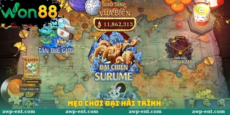 Đại Hải Trình Won88 - Hành Trình Săn Bắt Cá Cực Kỳ Thú Vị 4 Mẹo chơi đại hải trình