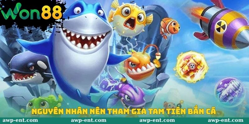 Nguyên nhân nên tham gia tam tiên bắn cá