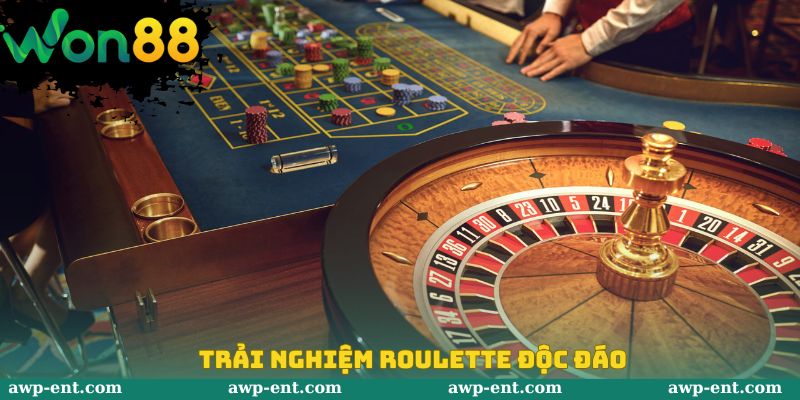 Trải nghiệm Roulette độc đáo